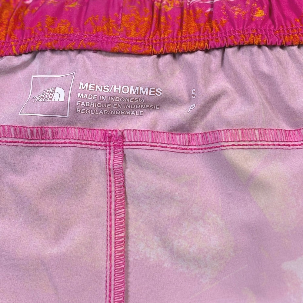 The North Face Mens Class V Pull-On Shorts Pink Abstract NF0A535Q Small Hybrid - Picture 3 of 12